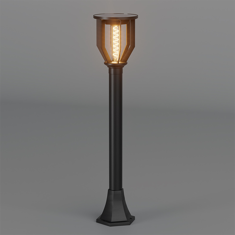 Đèn sân vườn năng lượng mặt trời tròn đầu tròn PY-LED GR C04