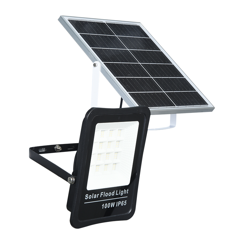 Đèn lũ mặt trời ngoài trời năng lượng thấp PY-SLFL30-100W